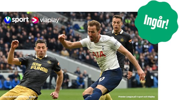 Premier League på V sport och Viaplay