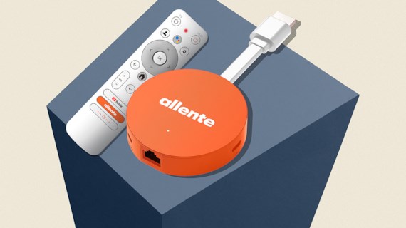 Allente Streaming Hub med fjärrkontroll