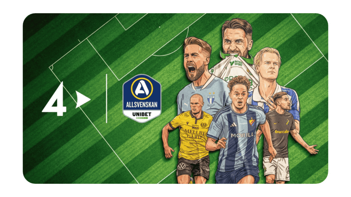 allsvenskan med tv4 sport fotboll och allente