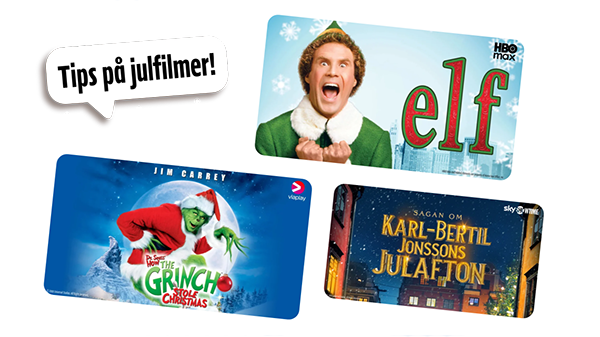 Se julfilmer med Allente