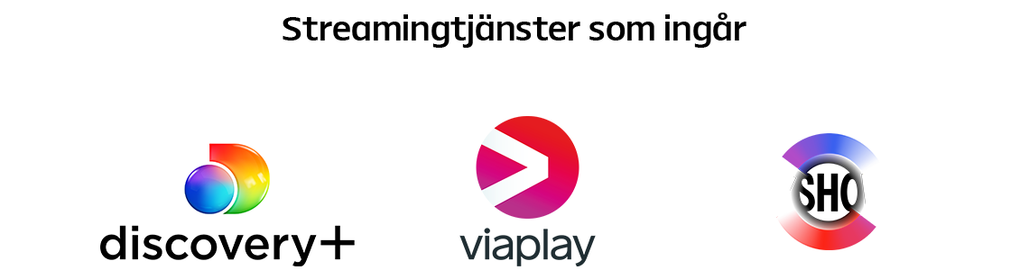 discovery+ Viaplay SkyShowtime