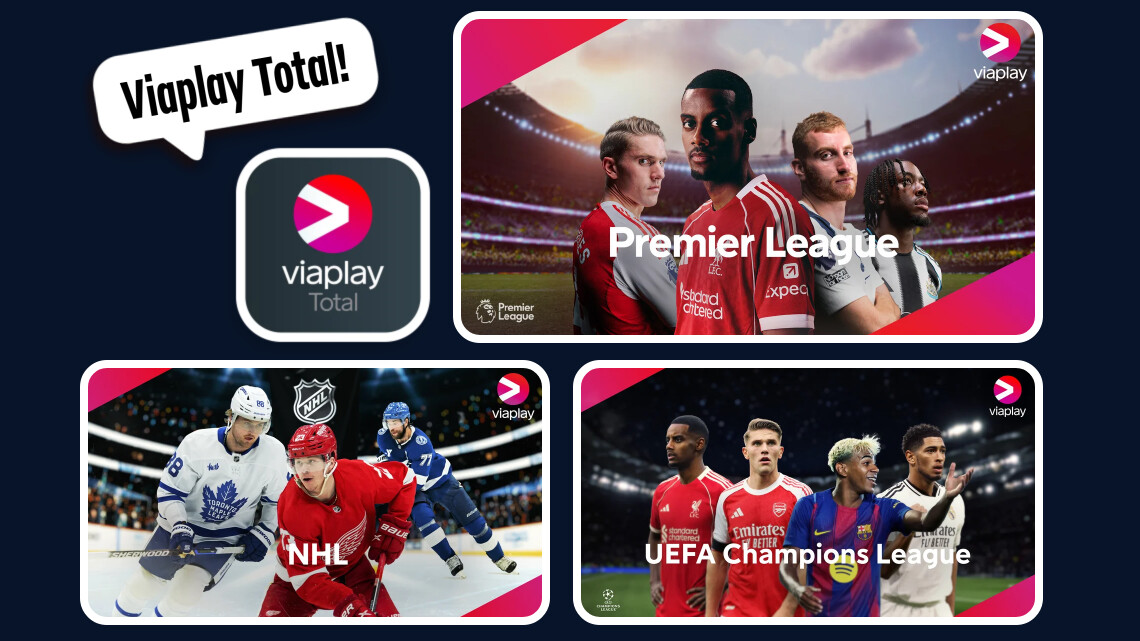 Mer för sportälskaren med Viaplay Total