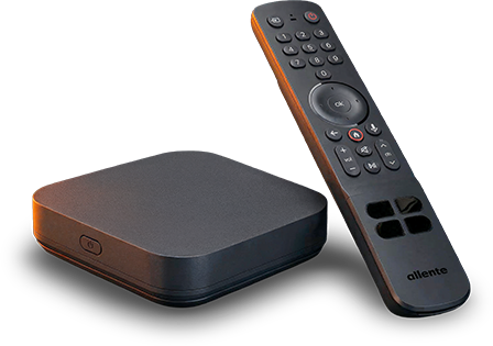 Allente tv-box med fj&auml;rrkontroll