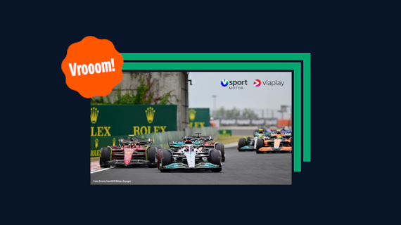 Se Formel 1 med V sport och Viaplay från Allente