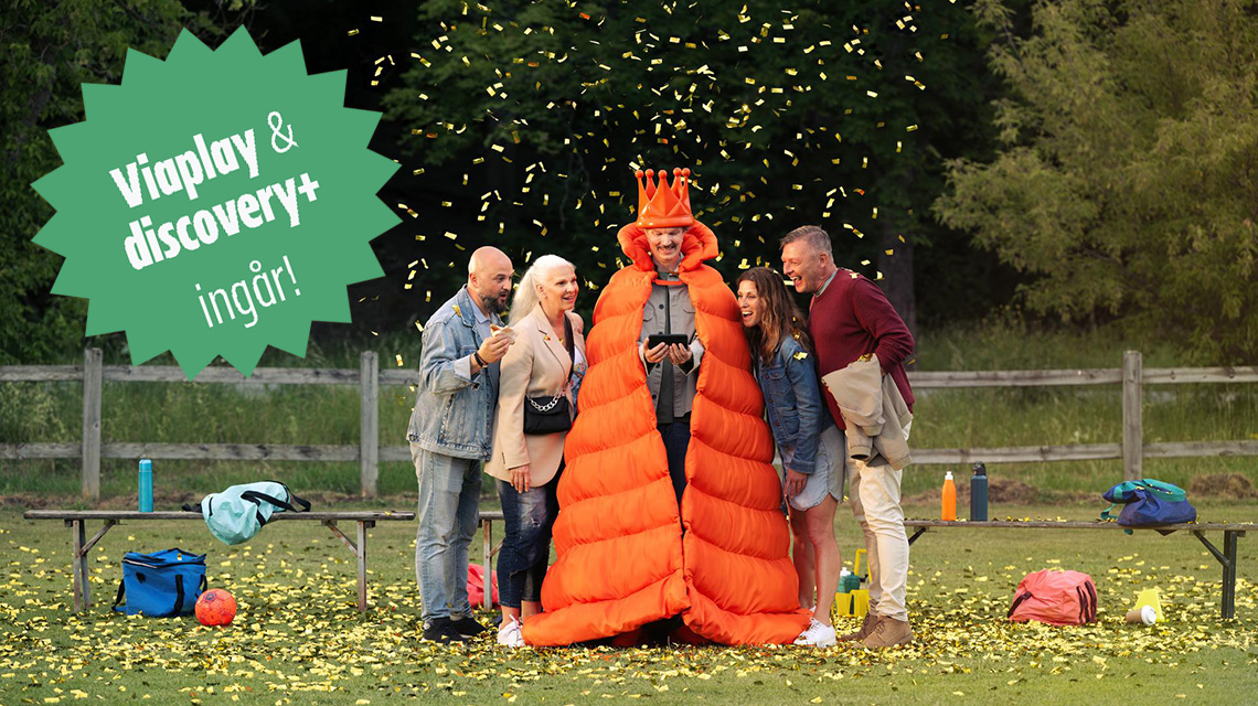 Allente Discovery och Viaplay ingår King of entertainment