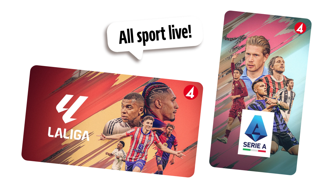 La Liga och Serie A