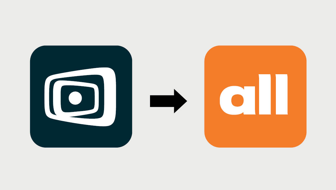 CD-appen byts till Allente-appen