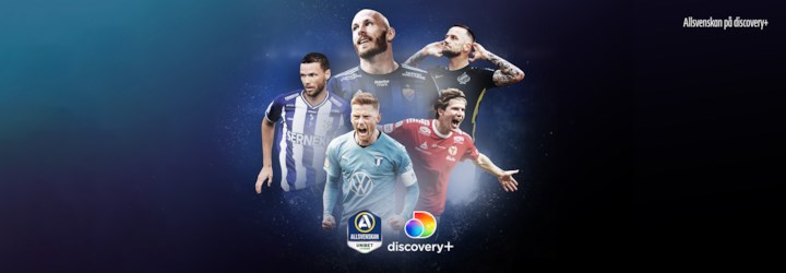 Allsvenskan från discovery+ med Allente