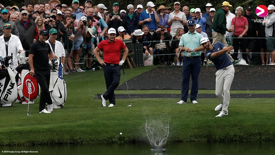 Streama alla majors i golf med Viaplay