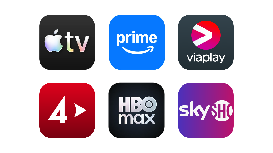 Streamingtjänster du kan välja mellan med Flex 2 och Flex 4 med Allente