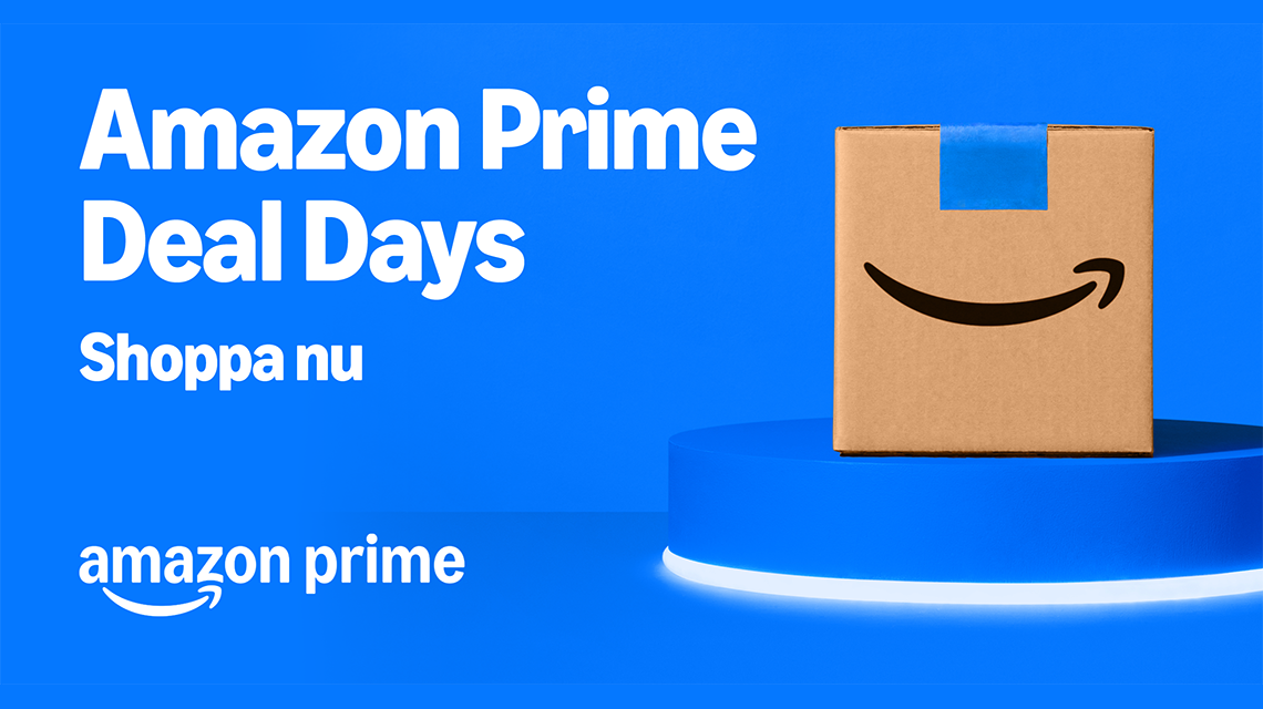 Handla på Prime Days med Amazon Prime via Allente
