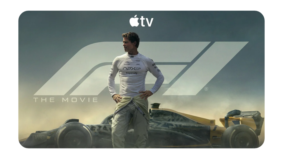 F1 The Movie på Apple TV med Allente