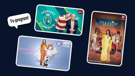 Populära tv-program att se med Allente augusti 2025
