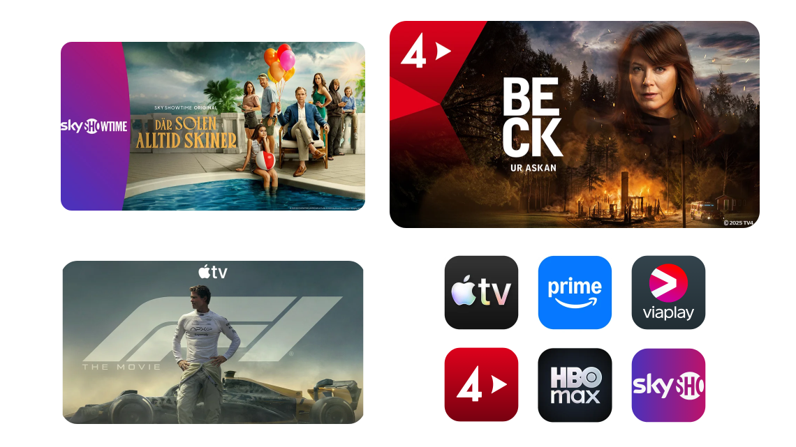 Streama film och serier med Allente