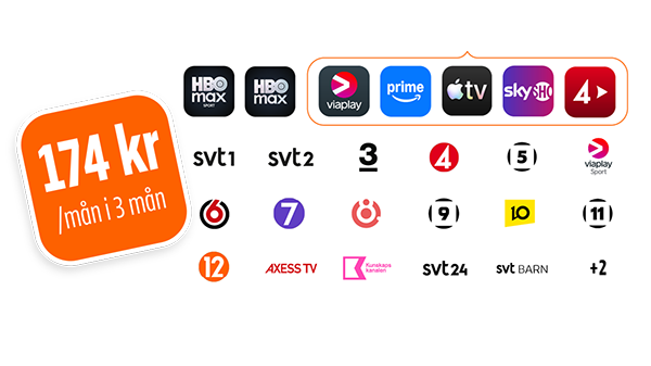 Stream Flex 2 med HBO Max Sport. Just nu till kampanjpris.