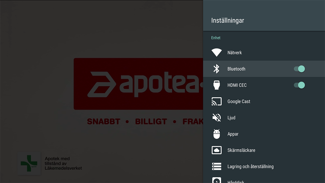 Bluetooth koppla samman