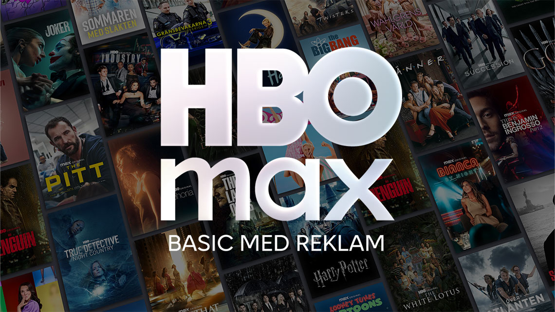 Tillvalspaket HBO Max Basic med reklam