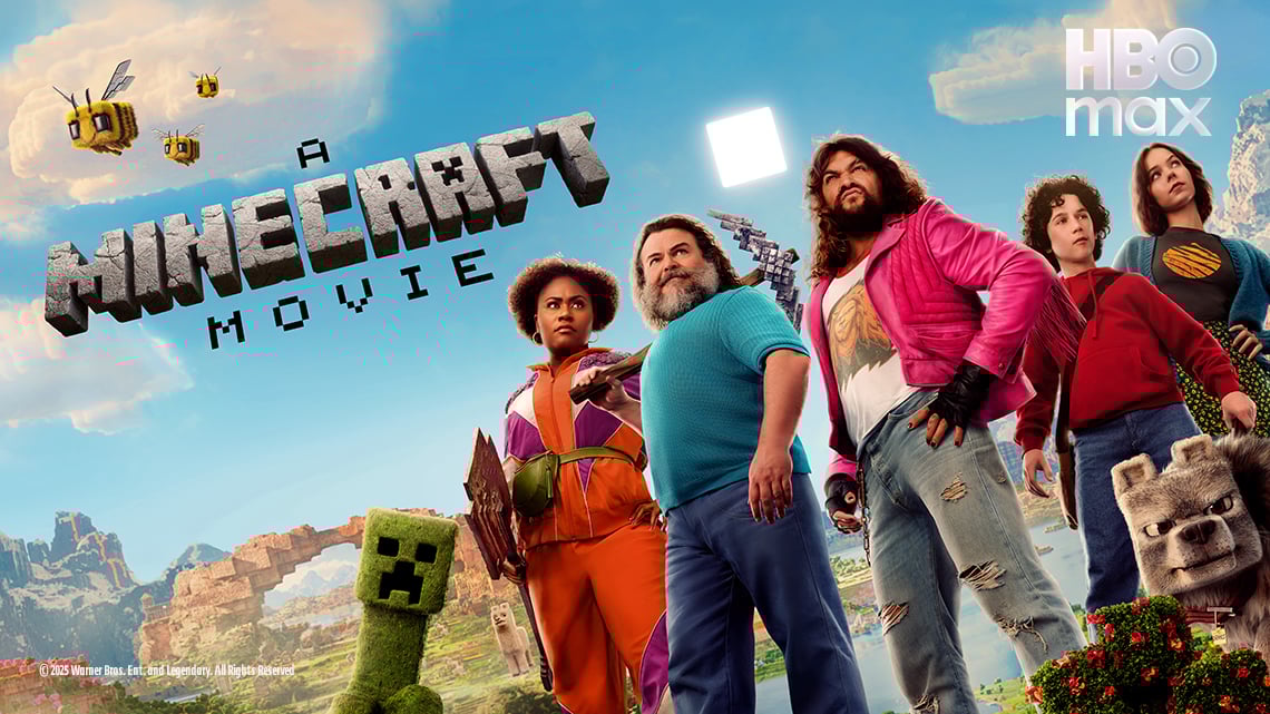 Se Minecraft filmen på HBO Max med Allente
