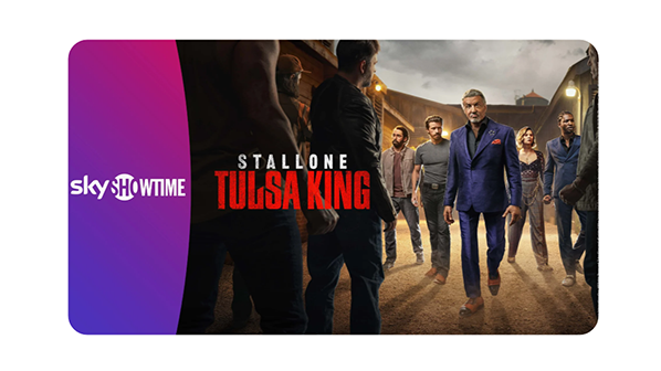 Se tredje säsongen av Tulsa King på SkyShowtime med Allente