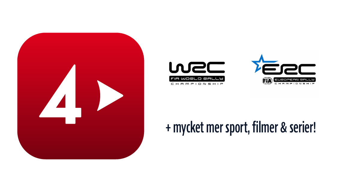 Se rally och annan sport med TV4 Play Sport