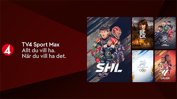 Se TV4 Sport Max med SHL via Allente
