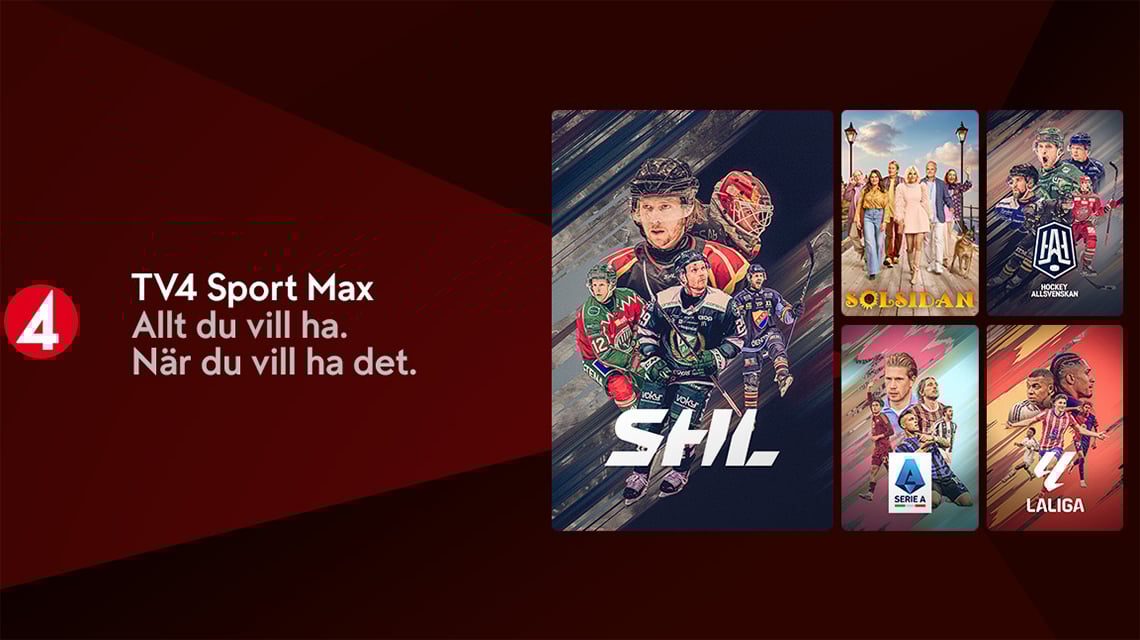 Se TV4 Sport Max med Allente