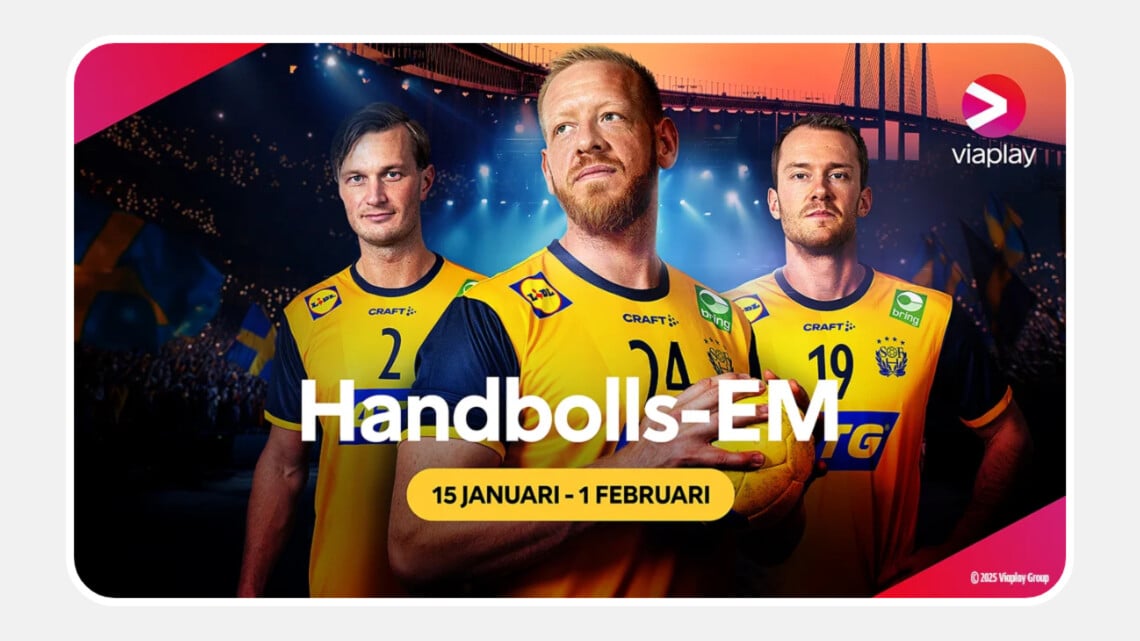 Se handbolls-EM på Viaplay