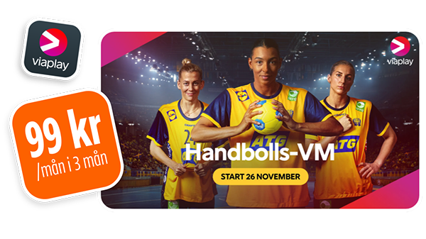 Se handbolls-vm på viaplay med Allente
