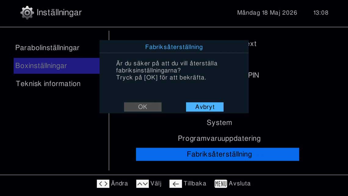 Fabriksåterställning