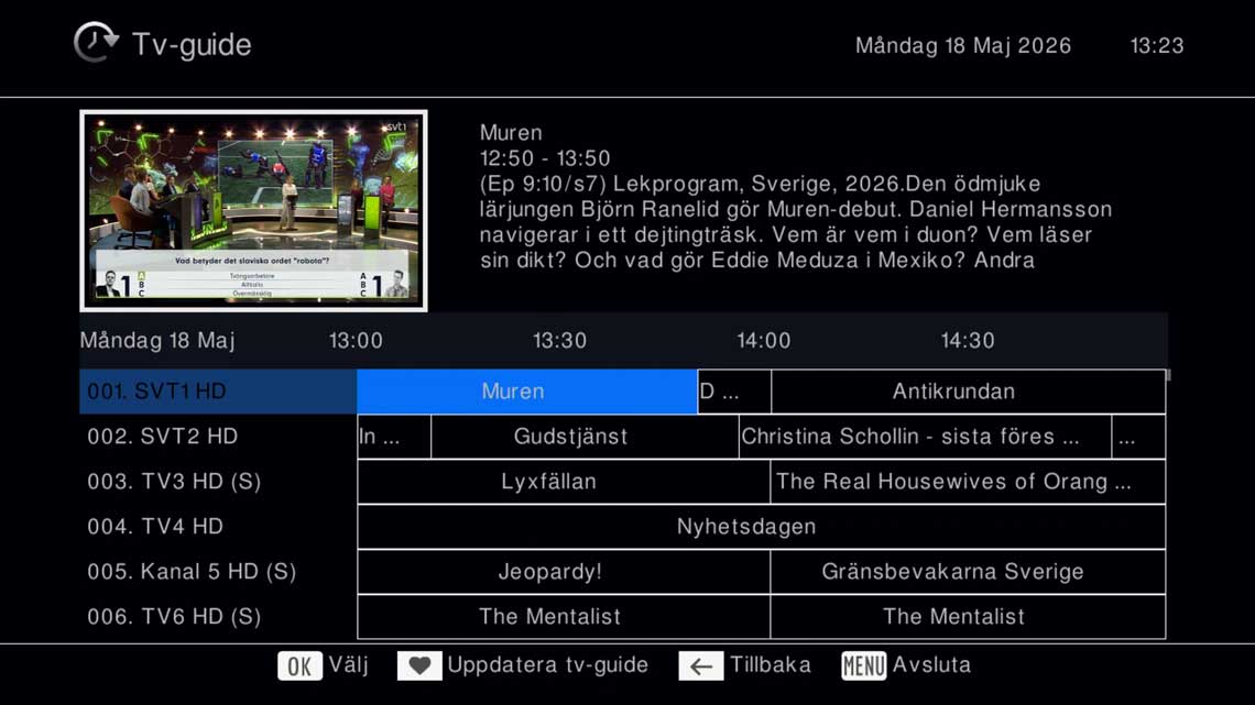 Tv-guiden Basic
