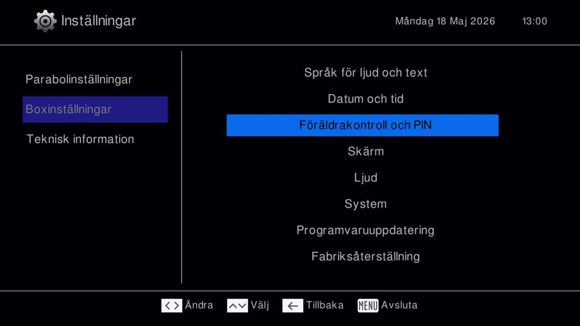 Föräldrakontroll